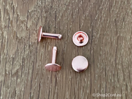 Holnieten rose 10mm - 13mm