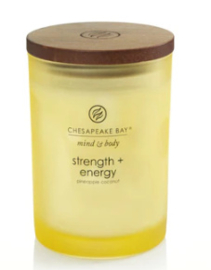 Chesapeake Bay Candle Strength & Energy  Medium Candle