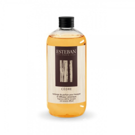 Esteban Classic Cedre Navulling - 500 ml