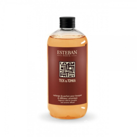 Esteban Classic Teck & Tonka Navulling - 500ml