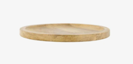 ZUSSS HOUTEN STYLINGBORD 40 CM NATUREL / GOUD