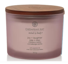 Chesapeake Bay Candle 3 Wick Joy & Laughter