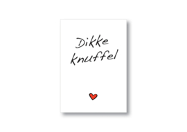 Dikke knuffel || Ansichtkaart