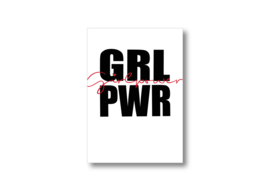 Girl power || Ansichtkaart