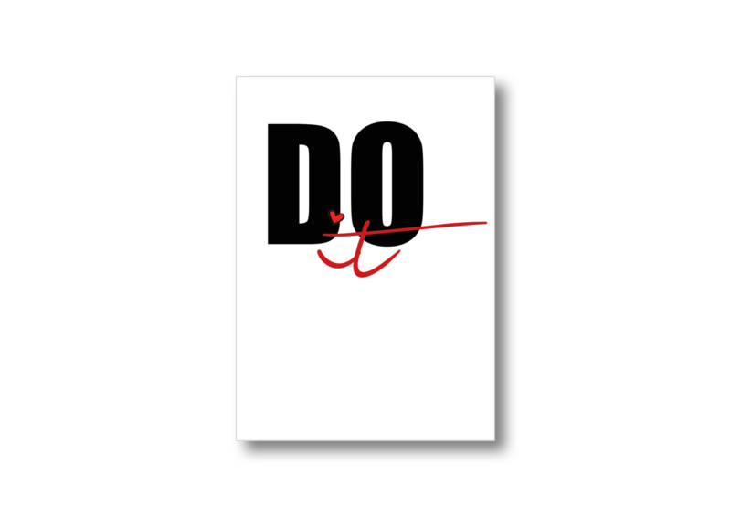 Do it || Ansichtkaart