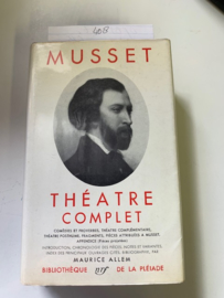 Théatre complet | A. de Musset |  uitgeverij de la Pléiade | 1958 |