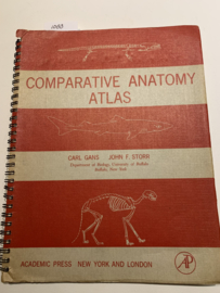 Comparative Anatomy Atlas | Carl Gans & John F. Storr | 1962 | Engelstalig | Academic Press New York and London |