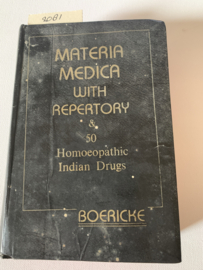 Pocket Manual of Homeopathic Materia Medica | William Boericke M.D. | 9e druk | 1985 | Engelstalig | Uitg.: B. Jain Publishers Pvt, LTD New Delhi -110065 |