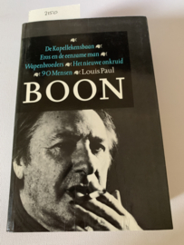 5 boeken van Louis Paul Boon in 1 band |Kapellekensbaan - Eros en de eenzame man - Wapenbroeders - Het nieuwe onkruid - 90 mensen | 1990 | 2e Druk | Uitg.: De Arbeiderspers Amsterdam | ISBN 9029506261 |