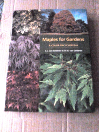Maples for gardens, a color encyclopedia |C.J. van Gelderen; D.M. van Gelderen | 1999 | Timber Press | ISBN 0-88192-472-5 |