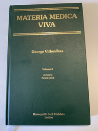 Materia Medica Viva (Deel 1): Abelmoschus tot Ambrosia Artemisiae Folia | (Deel 2): Ammoniacum Gummi tot Argentum Nitricum (Deel 3): Arnica tot Avena Sativa | George Vithoulkas | 1995 | Homeopathic Book Publishers London  |