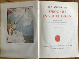 H.C. Andersen | Sprookjes | geïllustreerd door Rie Cramer | Uitgeversmaatschappij W. de Haan | 1955 | 9e druk | |