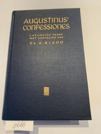 Augustinus"Confessiones | Latijnsche tekst van Dr. A. Sizoo | Tweede herziene druk | 1948 | Uitg.: N.V. W.D. Meinema, Delft |