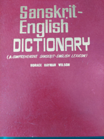 Prof Horace Hayman Wilson: Sanskrit-English Dictionary