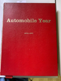 Automobile Year 1970 - 1971 (No. 18) | Edita Lausanne | Ami Guichard | 1970 |