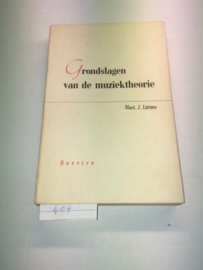 Grondslagen van de muziek | Mart.J.Lürsen | 1975 | ISBN 9060771567