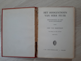 Het hoogfatsoen van Herr Feuer │Cissy van Marxveldt │ Met tekeningen van Hans Borrebach│ zesde druk │ U.-M. 'West-Friesland'│