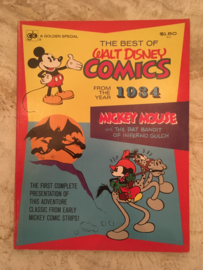 The Best of Walt Disney Comics from the year 1934-Mickey Mouse-Bat Bandit of Inferno Gulch