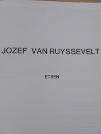 Josef van Ruyssevelt | Etsen | 1959 - 1981 | foto's van zijn werk |