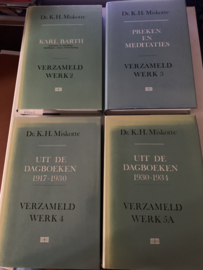 Verzamelde Werken 2, 3, 4 & 5A | Dr. K.H. Miskotte | 1985 | 1987 | 1990 | 1997 | Uitg.: Uitgeversmaatschappij Kok - Kampen | ISBN 9024222362 | ISBN 9024222346 | ISBN 90 2424762 | ISBN 9024284783 |