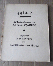 1914-? | 42 Teekeningen van Arthur Stadler | 1932 | N.v. Servire |