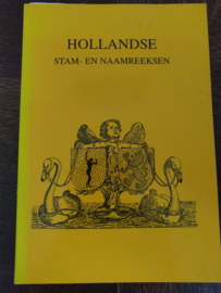 Hollandse stam- en naamreeksen | Drs. P.C.J. van der Krogt e.a. | Genealogie