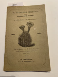 Natuurlijke historie voor de Nederlandsche scholen |  Tweede stukje|  het planten- en delfstoffenrijk | Bosch, D.W. & Degenhardt, W. | 1864 | 3e Druk | uitgever. J . H Gebhard & Co |