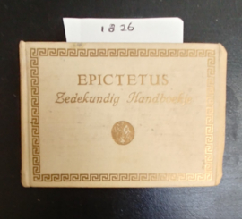 Enchiridion Zedekundig Handboekje van Epictetus  | 6e druk | 1951 | vertaald Dr. D.F. Scheurleer