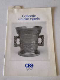 Collectie Unieke Vijzels | dr. D. A. Wittop Koning | 1989 | Uitg.: OPG Utrecht |