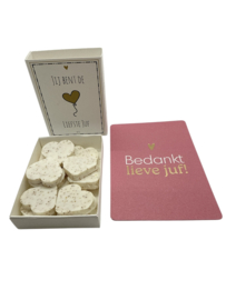 Jij bent de liefste Juf