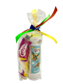 Bing bellenblaas + snoepje