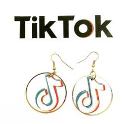 TikTok oorbellen