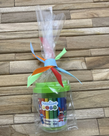 Klei traktatie- uitdeelcadeautje