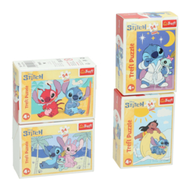 Stitch traktatie - Mini Puzzel & Snoep