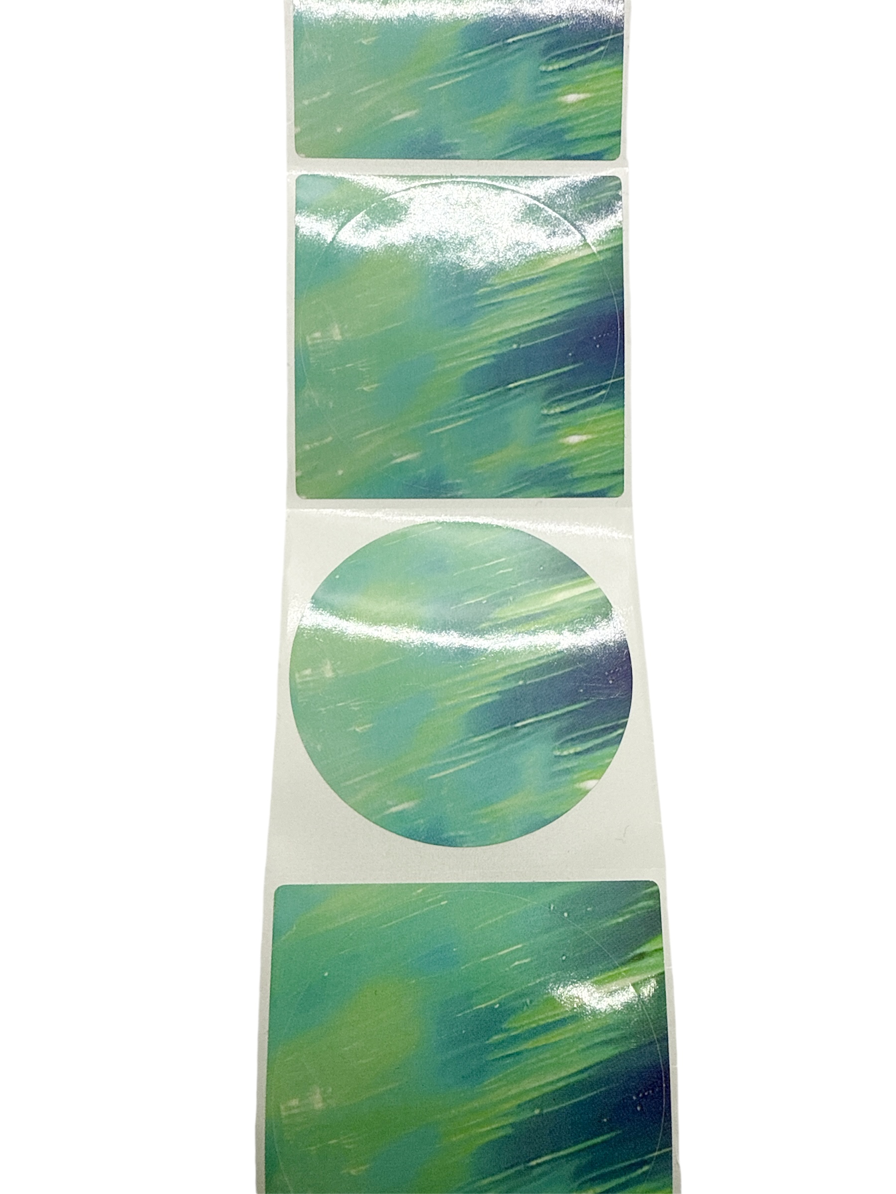 Sticker Blauw - Groen