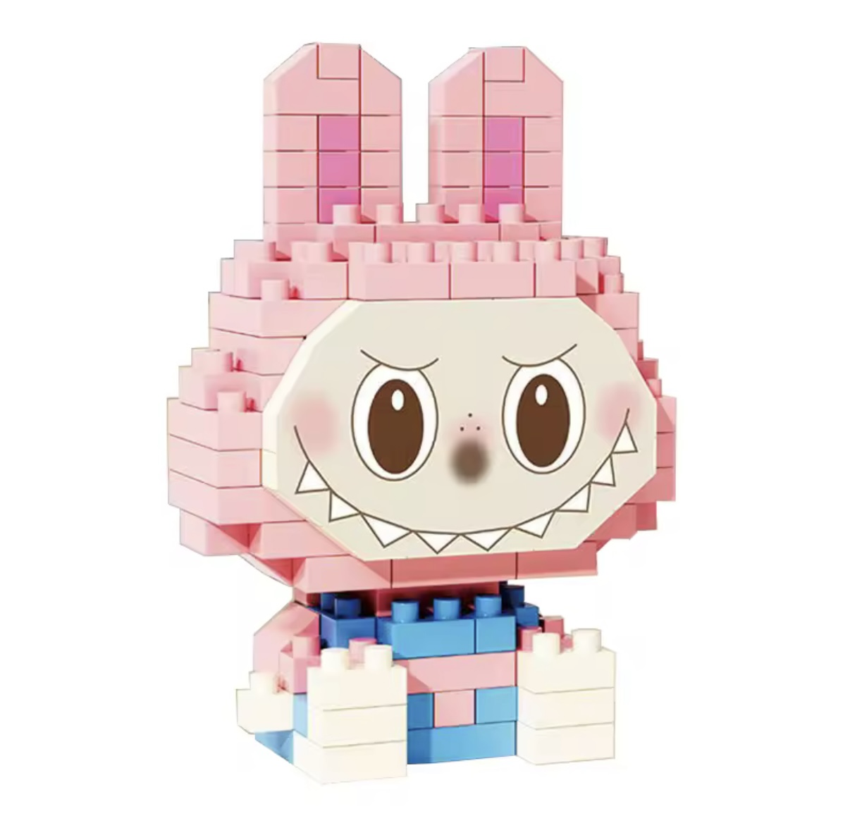 Labubu poppetje bouwsteentjes