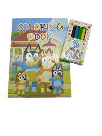 Bluey Kleurboek + potloodjes