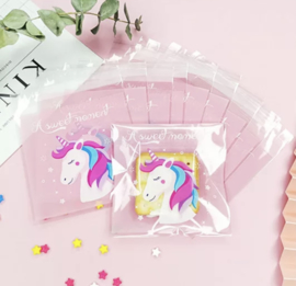 Unicorn uitdeelzakje