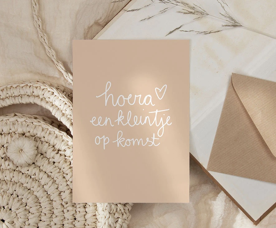 Hoera kleintje op komst