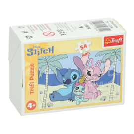 Stitch traktatie - Mini Puzzel & Snoep