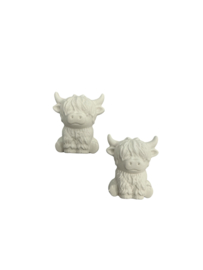 Highland Cow gipsfiguurtjes schilderen