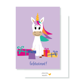 Unicorn Gefeliciteerd