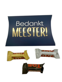Meester bedankt