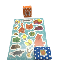 Dikkie Dik raamstickers