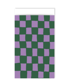 Kado zakje Groen/ Paars