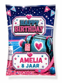 Hockey chips traktatie met naam