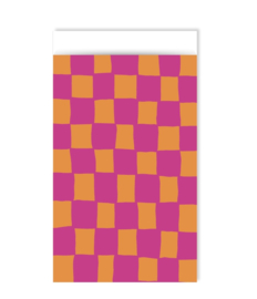 Kado zakje Roze/Oranje