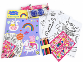 Peppa Pig kleurtraktatie met stickers en lekkers