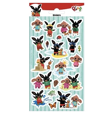 Bing stickervel