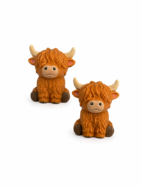 Highland Cow gipsfiguurtjes schilderen